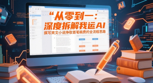 从零到一：深度拆解我运用AI撰写爽文小说挣取首笔稿费的全流程思路-HEIXMI（中国站）