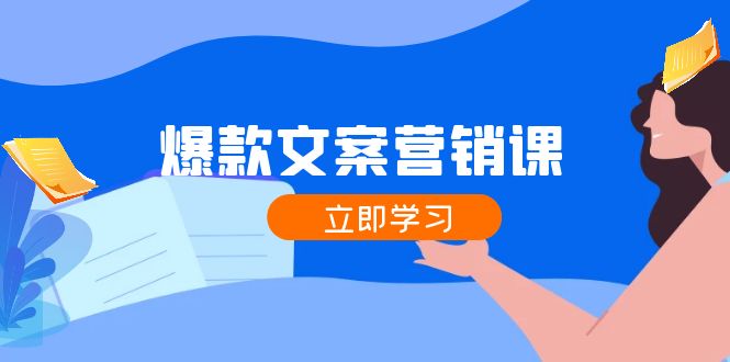 爆款文案营销课：公域转私域，涨粉成交一网打尽，各行业人士必备-HEIXMI（中国站）