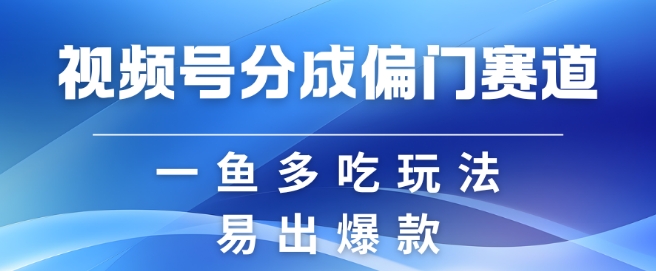 视频号创作者分成计划偏门类目，容易爆流，实拍内容简单易做【揭秘】-HEIXMI（中国站）