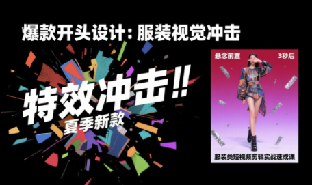 大墨老师·服装类短视频剪辑实战速成课-HEIXMI（中国站）
