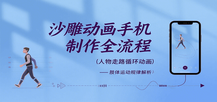 沙雕动画手机制作全流程，关键帧动画、走路、表情变换、场景反向移动、车内人物添加等-HEIXMI（中国站）