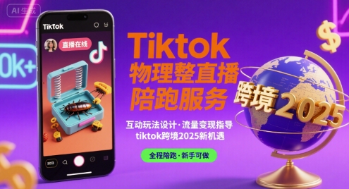 Tiktok物理整蛊直播陪跑服务-tiktok跨境2025-HEIXMI（中国站）