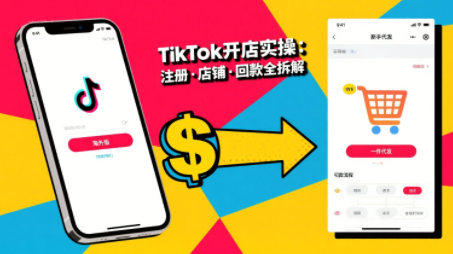 大熊跨境·TikTok从开店到投流的进阶课-HEIXMI（中国站）