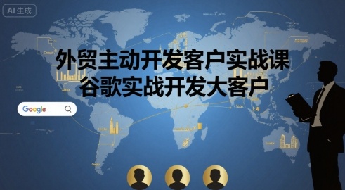 外贸主动开发客户实战课，谷歌实战开发大客户-HEIXMI（中国站）