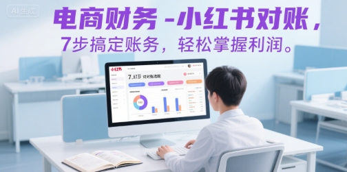 电商财务-小红书对账，7步搞定账务，轻松掌握利润-HEIXMI（中国站）