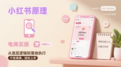 小红书原理以及详细实操流程，小红书电商教程-HEIXMI（中国站）