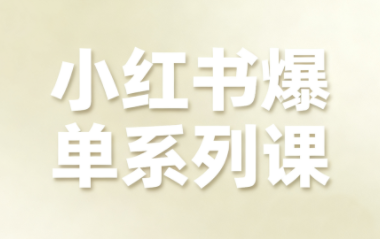 尼采老师·小红书爆单系列课-HEIXMI（中国站）