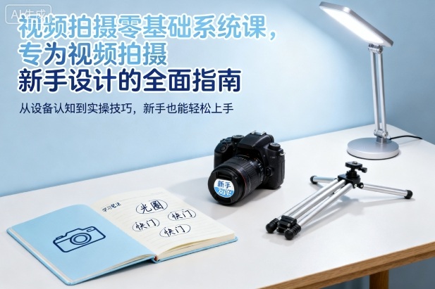 视频拍摄零基础系统课，专为视频拍摄新手设计的全面指南-HEIXMI（中国站）