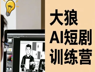 大狼AI短剧训练营-短剧课程(更新中)-HEIXMI（中国站）