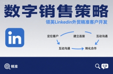 数字销售策略领英LinkedIn外贸精准客户开发-HEIXMI（中国站）