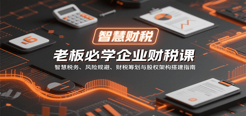 老板必学企业财税课：智慧税务、风险规避、财税筹划与股权架构搭建指南-HEIXMI（中国站）