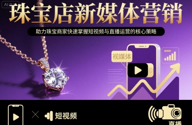 珠宝店新媒体营销，助力珠宝商家快速掌握短视频与直播运营的核心策略-HEIXMI（中国站）