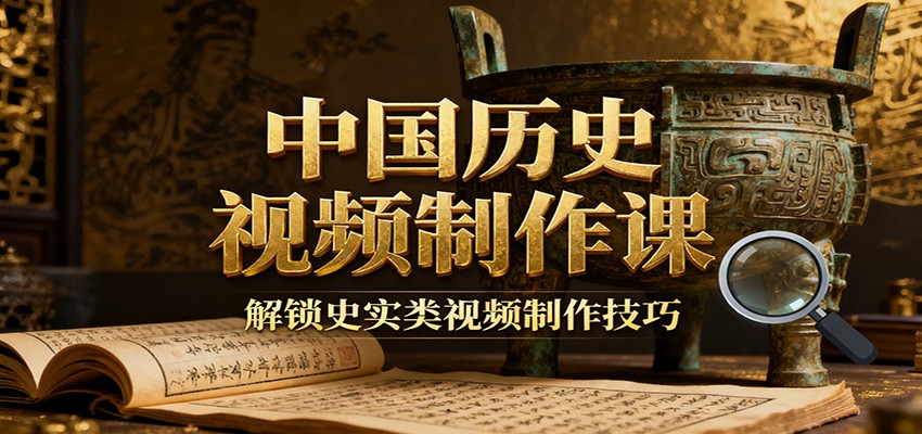 中国历史视频制作课：疆域地图集+参考文案+练习素材，解锁史实类视频制作技巧-HEIXMI（中国站）