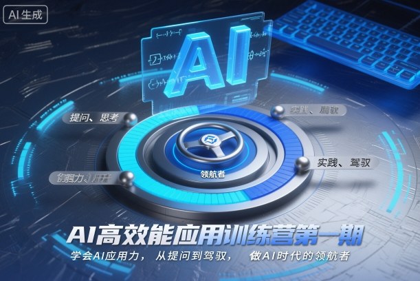 AI高效能应用训练营第一期，学会AI应用力，从提问到驾驭，做AI时代的领航者-HEIXMI（中国站）