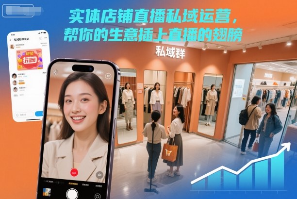 实体店铺直播私域运营，帮你的生意插上直播的翅膀-HEIXMI（中国站）