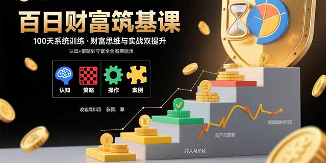 百日财富筑基课：认知+策略+实操+案例拆解  实现从创富到守富全周期能力-HEIXMI（中国站）
