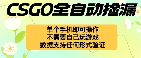自动挂G捡漏，不用自己挂G不用玩游戏，一个手机即可操作，新手小白轻松月入1W+【揭秘】-HEIXMI（中国站）