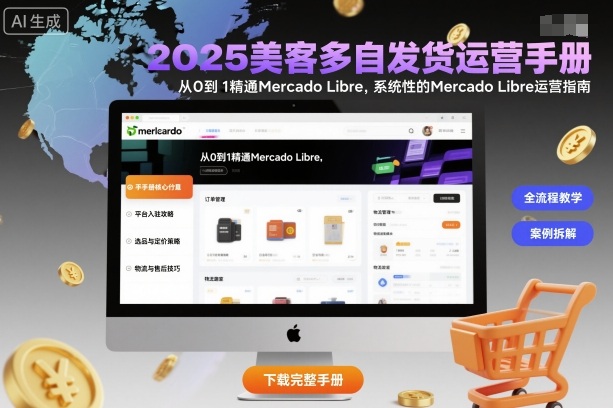 2025美客多自发货运营手册：从0到1精通Mercado Libre，系统性的Mercado Libre运营指南-HEIXMI（中国站）