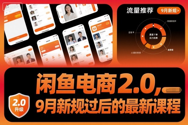 闲鱼电商2.0，9月新规过后的最新课程-HEIXMI（中国站）