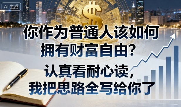 付费文章：你作为普通人该如何拥有财富自由？认真看耐心读，我把思路全写给你了-HEIXMI（中国站）