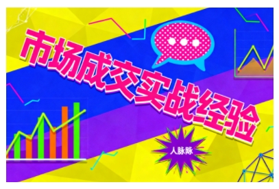 市场成交实战经验，从认知觉醒到实操落地，快速掌握市场开拓与成交核心能力-HEIXMI（中国站）