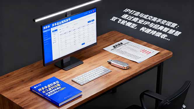 IP打造与成交高手变现营:通过商业IP+经典智慧双飞轮模型 构建持续收钱系统-HEIXMI（中国站）