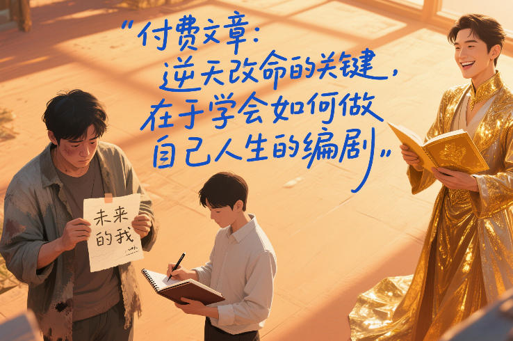 付费文章：逆天改命的关键，在于学会如何做自己人生的编剧-HEIXMI（中国站）