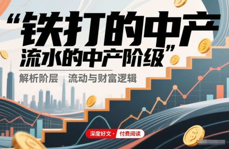 付费文章：铁打的中产，流水的中产阶级-HEIXMI（中国站）