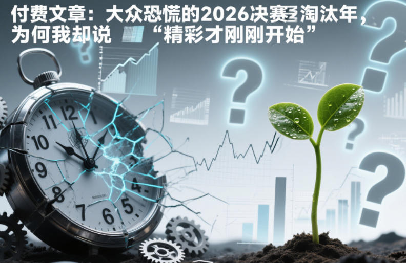付费文章：大众恐慌的2026决赛淘汰年，为何我却说“精彩才刚刚开始”？-HEIXMI（中国站）