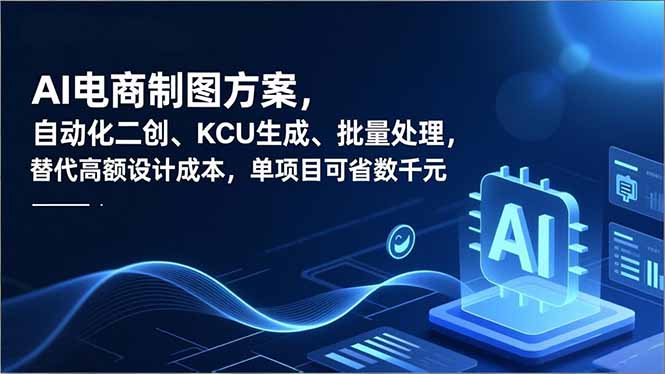 AI电商制图方案，自动化二创、SKU生成、批量处理，替代高额设计成本，单项目可省数千元-HEIXMI（中国站）