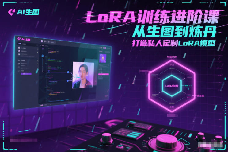LoRA训练进阶课，从生图到炼丹，打造私人定制LoRA模型-HEIXMI（中国站）
