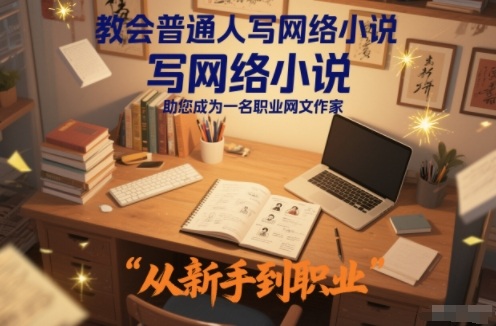 教会普通人写网络小说，助您成为一名职业网文作家-HEIXMI（中国站）