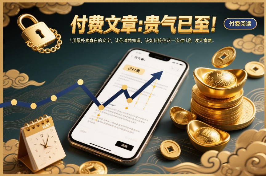 付费文章：贵气已至！用最朴素直白的文字，让你清楚知道，该如何接住这一次时代的泼天富贵-HEIXMI（中国站）