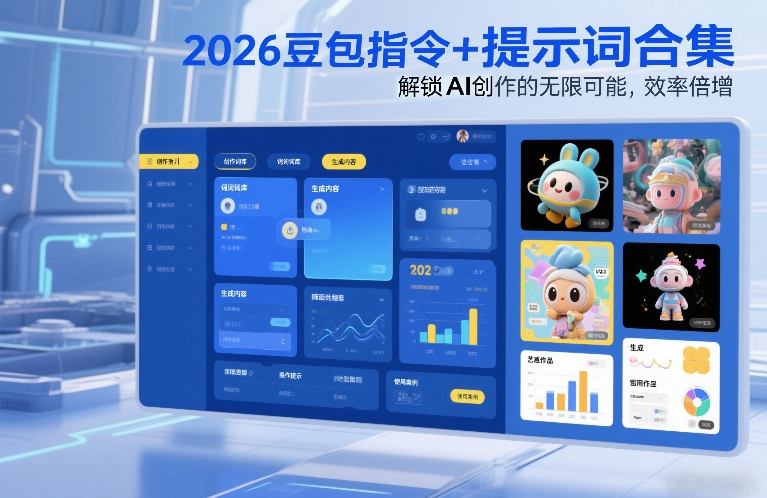 2026豆包指令+提示词合集，解锁AI创作的无限可能，效率倍增-HEIXMI（中国站）