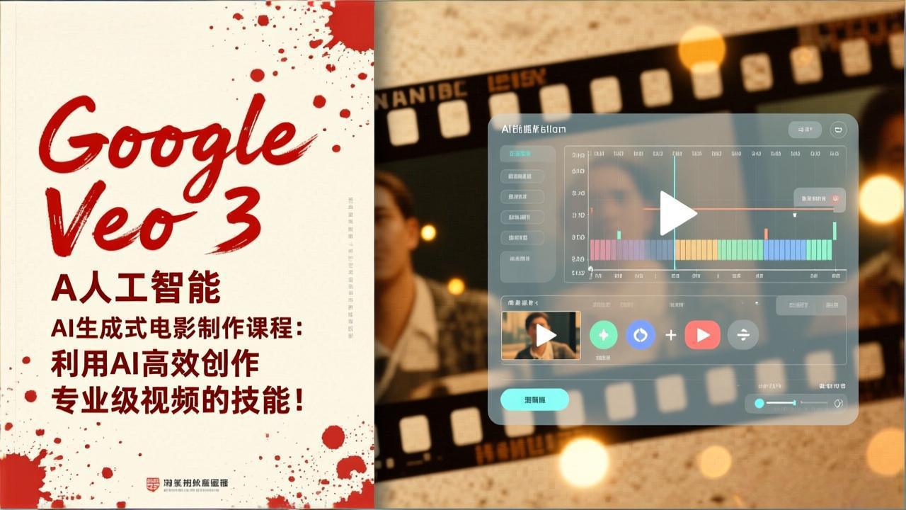Google Veo 3人工智能AI生成式电影制作课程：利用AI高效创作专业级视频的技能！-HEIXMI（中国站）