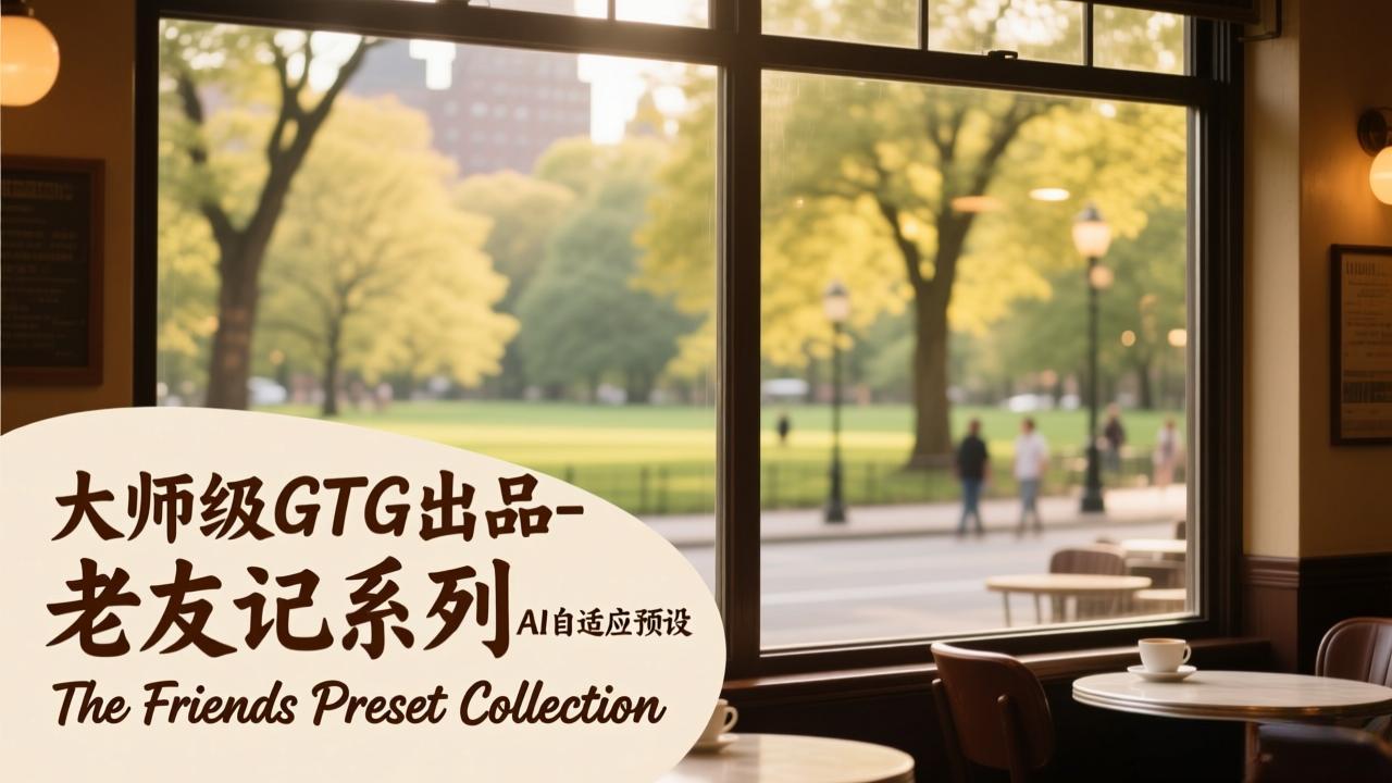 大师级GTG出品-老友记系列AI自适应预设The Friends Preset Collection-HEIXMI（中国站）