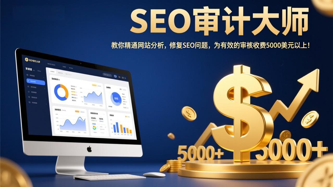 SEO审计大师：教你精通网站分析，修复SEO问题，为有效的审核收费5000美元以上！-HEIXMI（中国站）