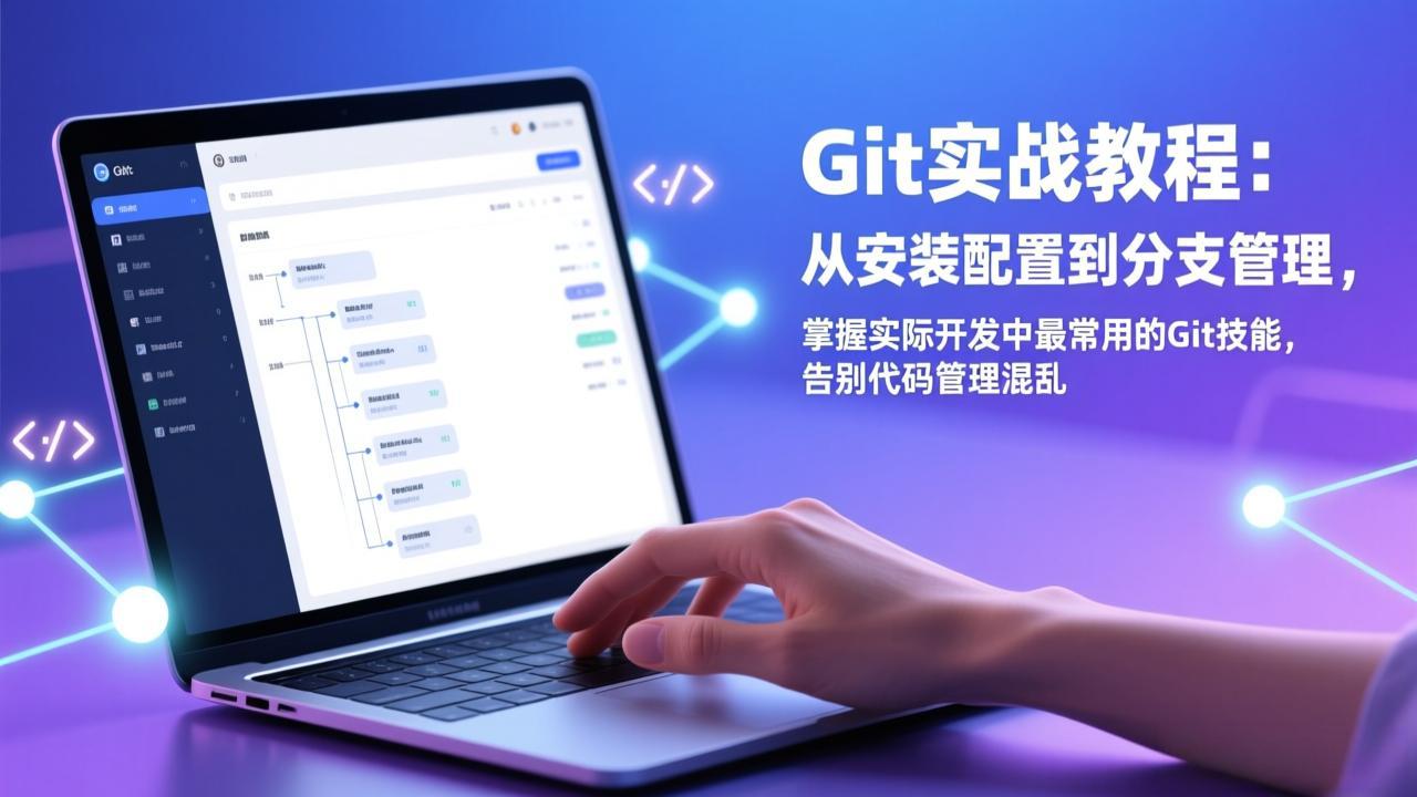 Git实战教程：从安装配置到分支管理，掌握实际开发中最常用的Git技能，告别代码管理混乱-HEIXMI（中国站）