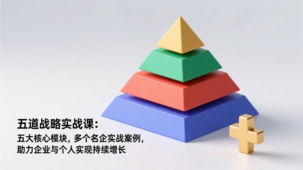 五道战略实战课：五大核心模块，多个名企实战案例，助力企业与个人实现持续增长-HEIXMI（中国站）