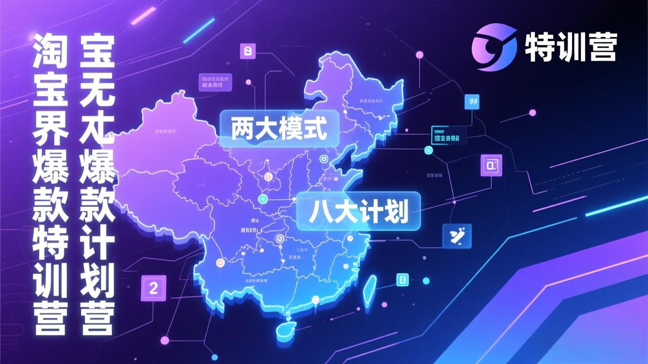 淘宝无界爆款训练营：2026年1月杭州线下高端集训课，3天构建两大模式八大计划体系-HEIXMI（中国站）