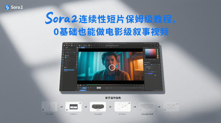 Sora2连续性短片保姆级教程，0基础也能做电影级叙事视频-HEIXMI（中国站）