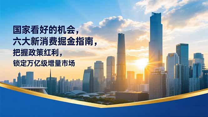 某付费文章：国家看好的机会，六大新消费掘金指南，把握政策红利，锁定万亿级增量市场-HEIXMI（中国站）
