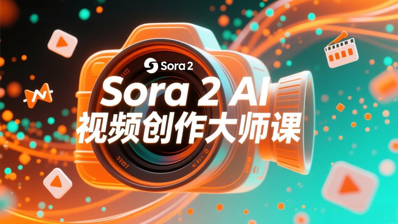 如何利用Sora 2创建流行AI人工智能视频大师班教程：掌握创作全流程，产出百万播放内容-HEIXMI（中国站）