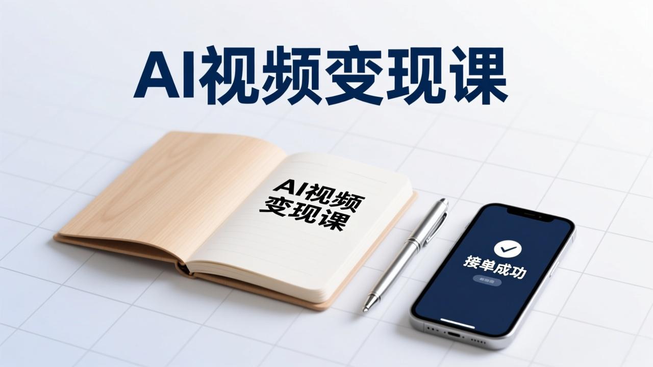 AI视频变现课，学完即可创作短片、接商单，实现副业增收，单项目报价可达千元-HEIXMI（中国站）