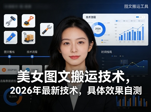 美女图文搬运技术，2026年最新技术，具体效果自测-HEIXMI（中国站）