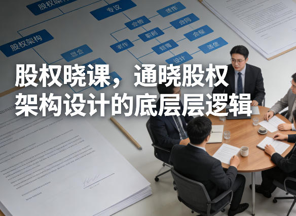 股权晓课，通晓股权架构设计的底层逻辑-HEIXMI（中国站）