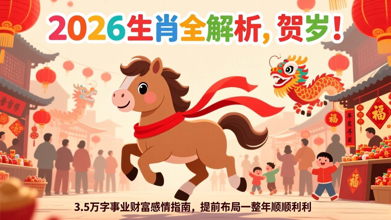 付费文章：贺岁！2026生肖全解析，3.5万字事业财富感情指南，提前布局一整年顺顺利利-HEIXMI（中国站）