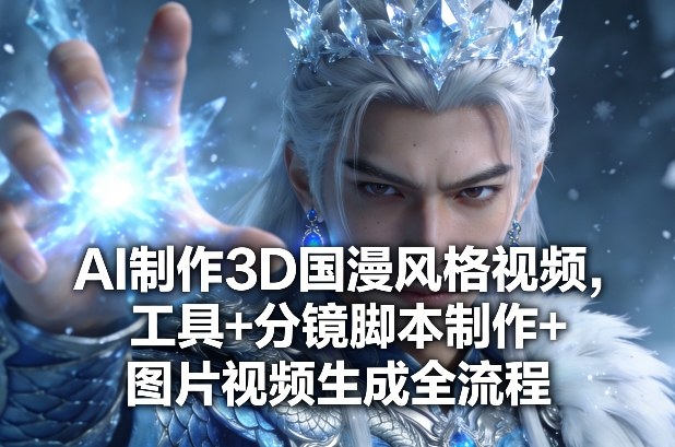 AI制作3D国漫风格视频，工具+分镜脚本制作+图片视频生成全流程-HEIXMI（中国站）
