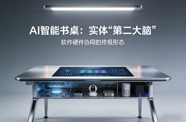 AI智能书桌搭建，构建你的实体“第二大脑”，软件硬件协同的终极形态-HEIXMI（中国站）