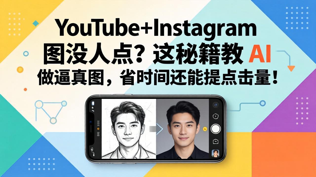 YouTube+Instagram图没人点？这秘籍教 AI 做逼真图，省时间还能提点击量-HEIXMI（中国站）